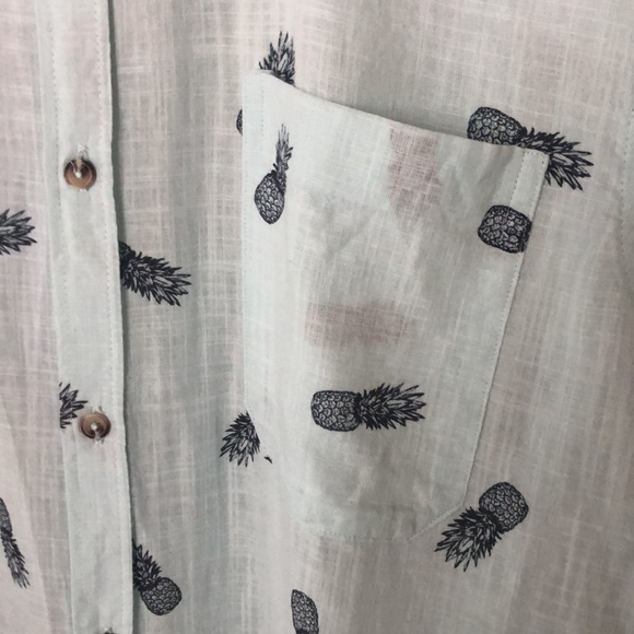 Tenth Ocean pineapple shirt men’s large short sleeve beach surf - Picture 3 of 5